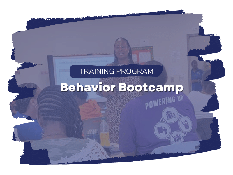 Behavior Bootcamp training